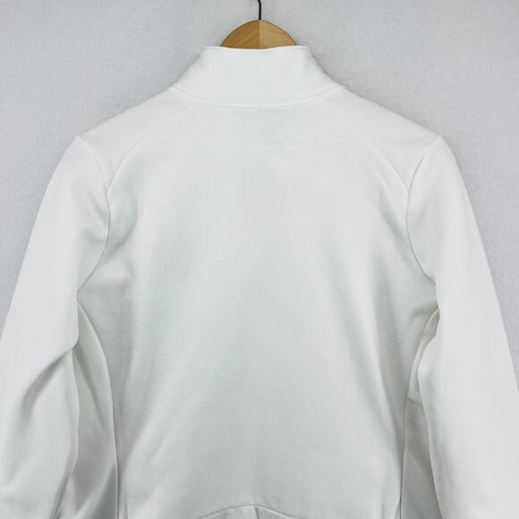 HARVARD Sweatshirt Mens XL VARSITY CLUB NIKE GOLF Crimson University MA White - Picture 4 of 16